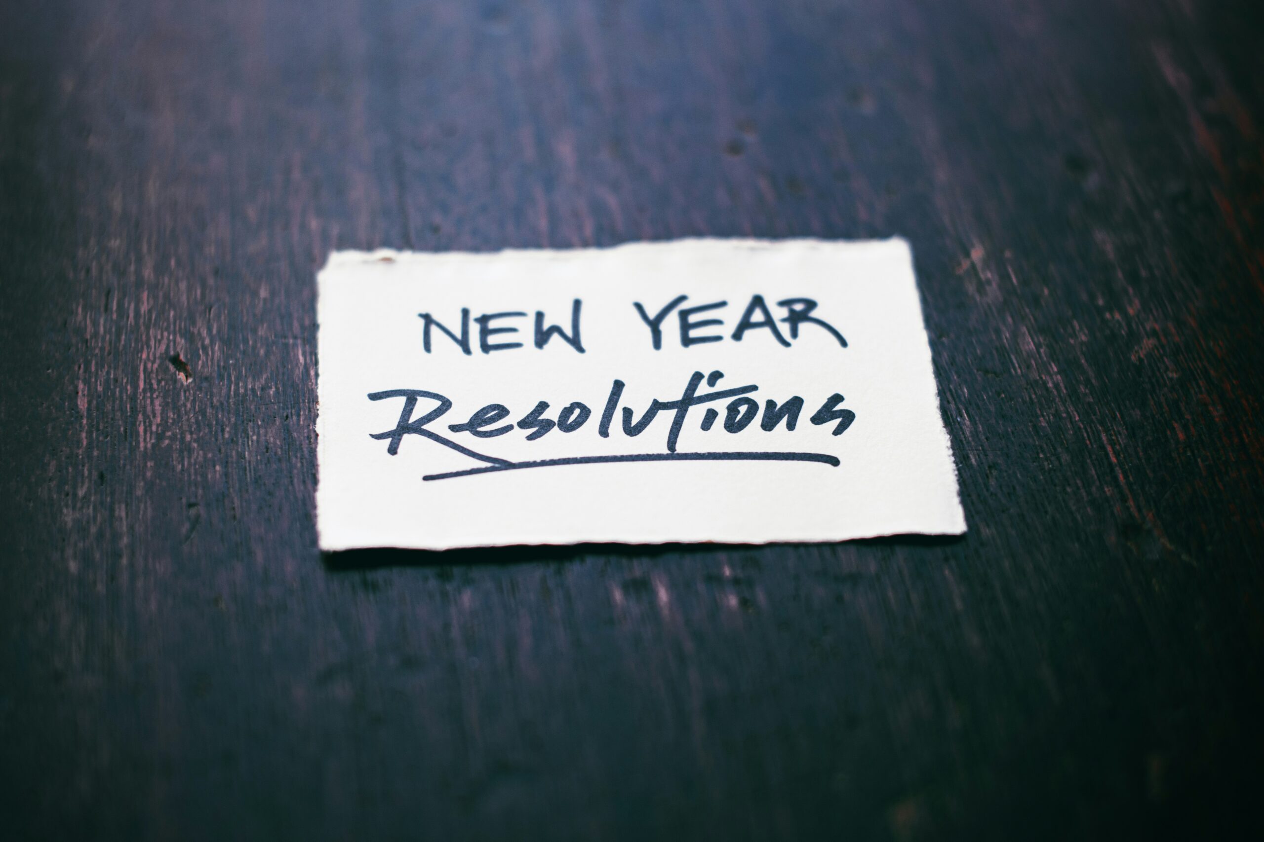 new year goals